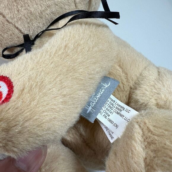 Hallmark Reindeer Musical Plush Stuffed Animal Retired Medium Size 14" Tall - Picture 4 of 4